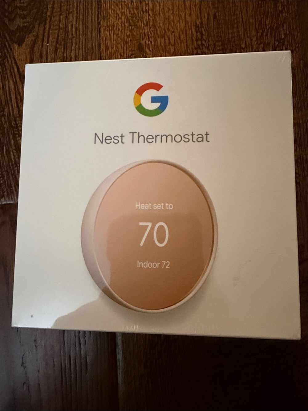 NWT Google Nest Thermostat - Pink/Blush Indoor 72